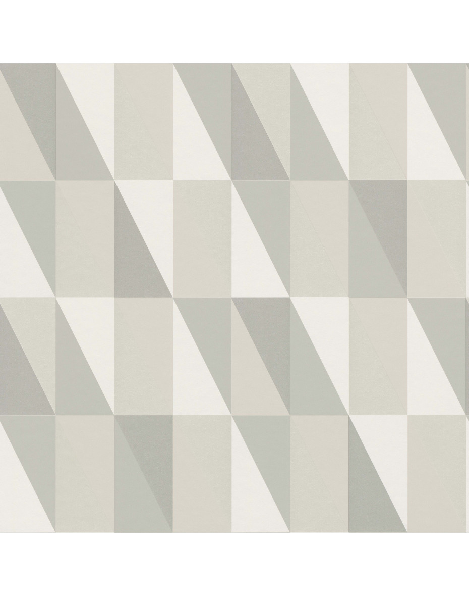 Tapeta s geometrickým vzorom 138922 - fialovomentolová